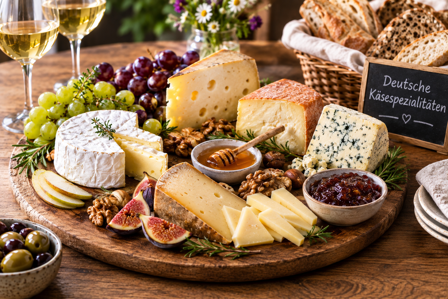 Käse richtig servieren und eine perfekte Käseplatte anrichten